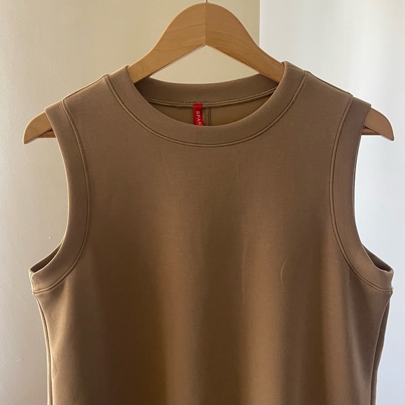 Spanx Tunic Tank Fawn Tan Long - Picture 7 of 11